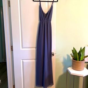 Tobi blue lace maxi dress!